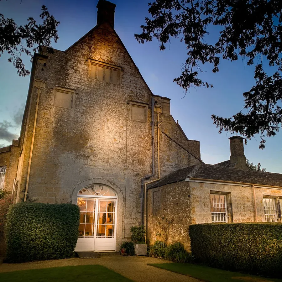 North Cadbury Court at dusk